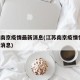 江苏南京疫情最新消息(江苏南京疫情情况 最新消息)