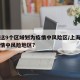 上海这9个区域划为疫情中风险区/上海被列为疫情中风险地区?