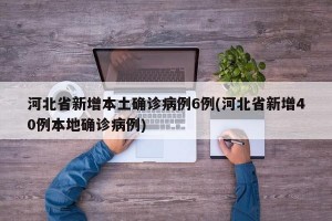 河北省新增本土确诊病例6例(河北省新增40例本地确诊病例)
